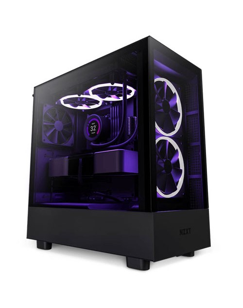  NZXT H5 Elite Edition RGB ATX Mid Tower Black Case